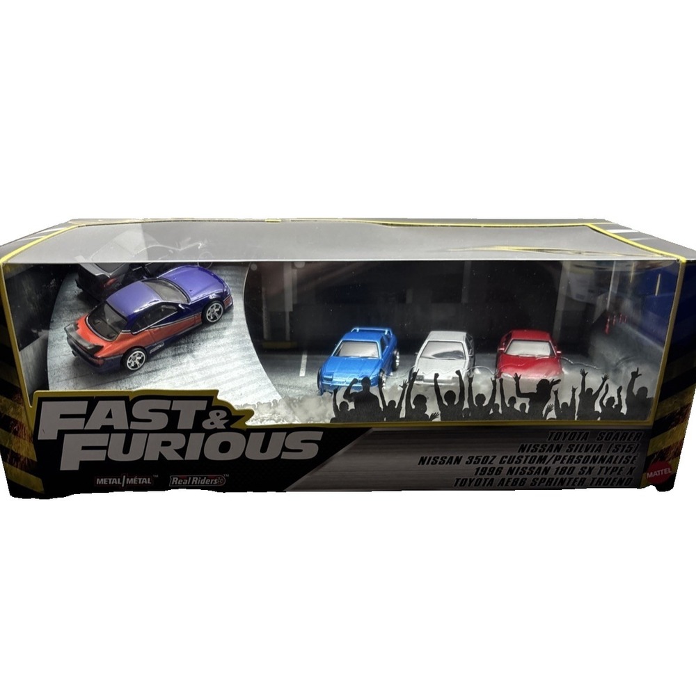 Hot‎ Wheels Premium 2025 Fast & Furious Tokyo Drift Diorama Set NIB